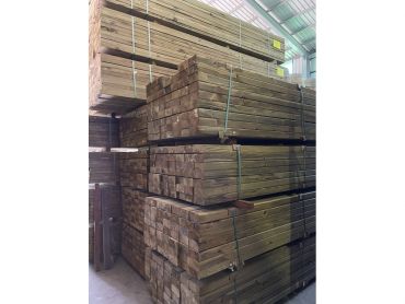 美國南方松防腐木料3.8*14CM (2*6高磅/結構級)短料6.6尺