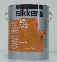 SIKKENS CETOL DEK 油性 5L｜戶外地板專用塗料