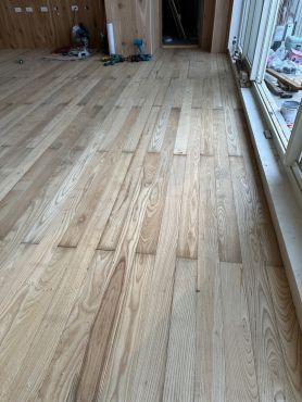 北美梣木 ASH（白臘木）｜FAS 等級｜企口地板(NG特價品)