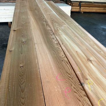 2.25 × 23.5 cm × 8尺｜刨光｜原始林木節材