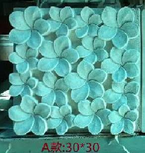 花磚 壁磚 巴里島雕花石版--手工雕刻30*30 雞蛋花