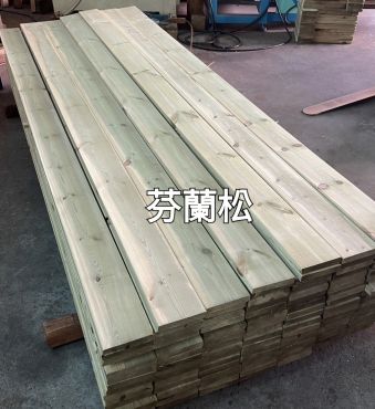 3.8 × 12.5 × 12尺｜MCA防腐｜ST級｜景觀材｜刨光