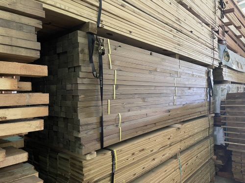 歐洲紅松|4.5 × 19.5 × 450 cm｜進口防腐｜US1級景觀